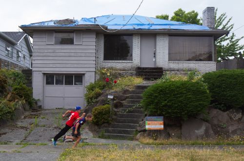 旧房屋的外景照片（图片来源：《西雅图时报》）