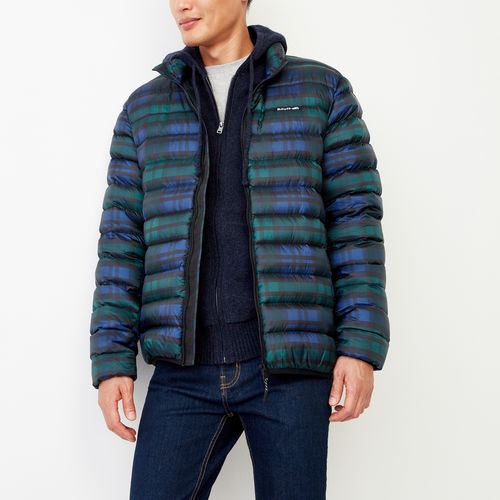 Roots男装第2件5折：Roots Plaid Packable Jacket