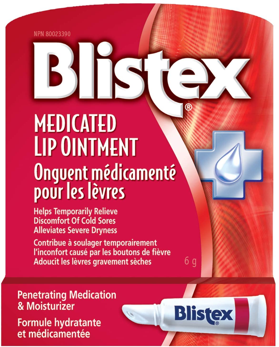 Blistex 药用小白管润唇膏 滋润双唇 口红不打底=白涂！ $2.49(shoppers $4.29)