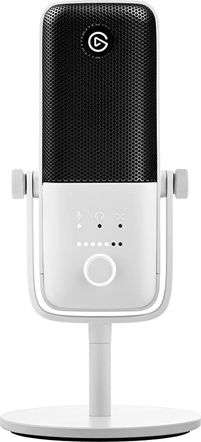 Elgato Wave：3 白色 - 优质录音室品质 USB C 电容麦克风 - 154.99 加元（减 50 加元）