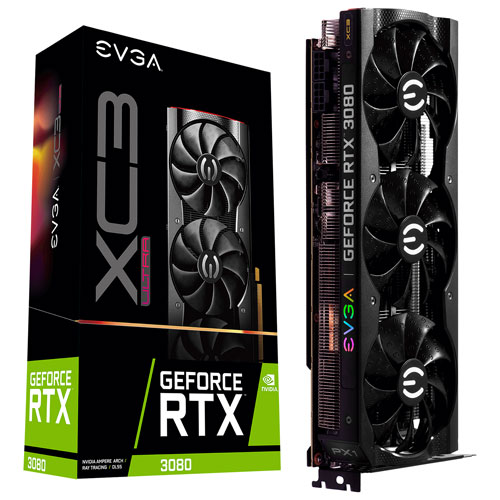 EVGA NVIDIA GeForce RTX 3080 XC3 Ultra显卡 仅售$999 