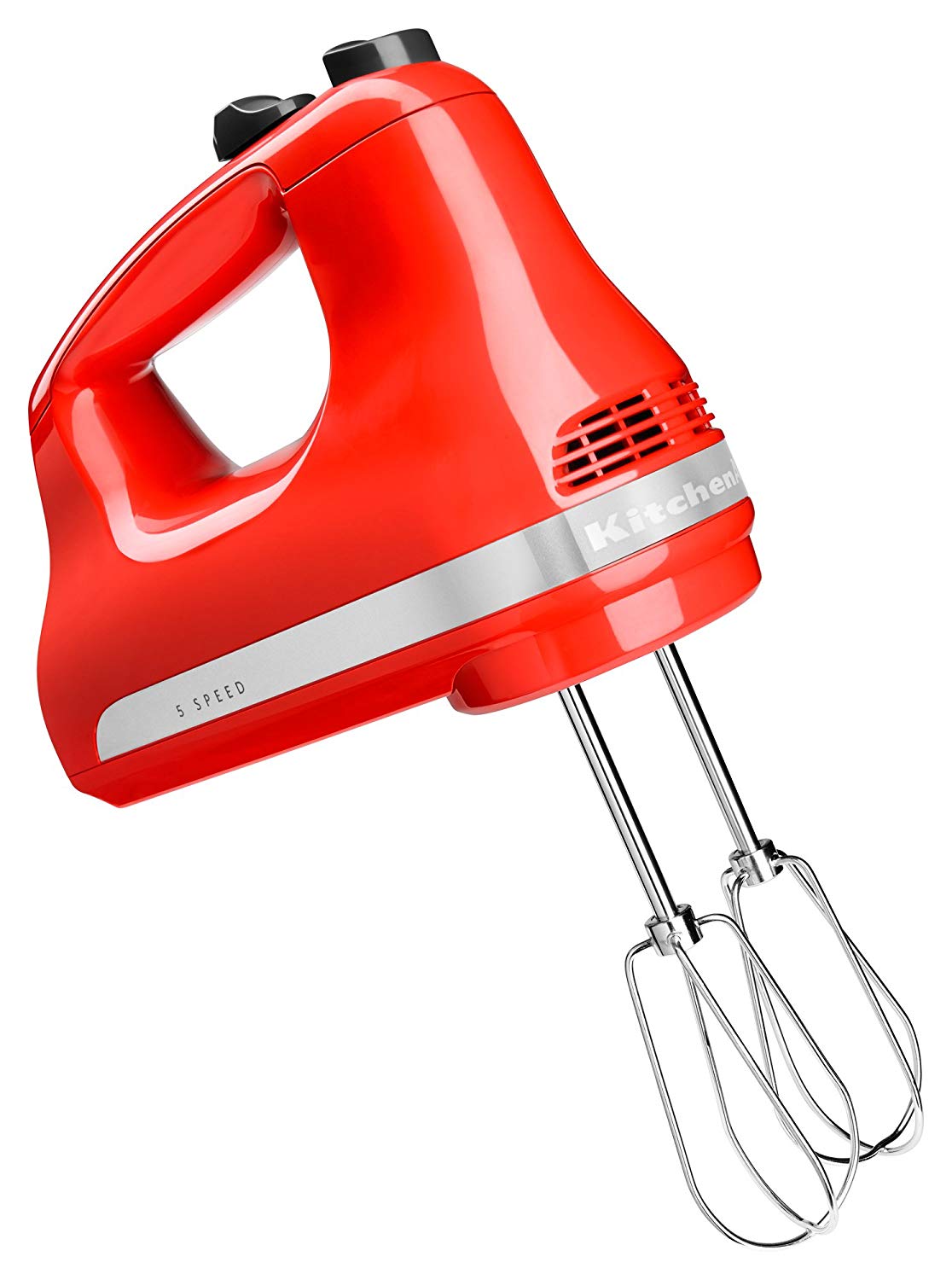 KitchenAid KHM512ER 红色款 5速手持式强力搅拌器4.4折 