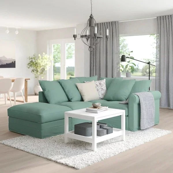 IKEA官网 GRÖNLID 时尚沙发促销热卖 低至6折 $639收布艺可收纳沙发床