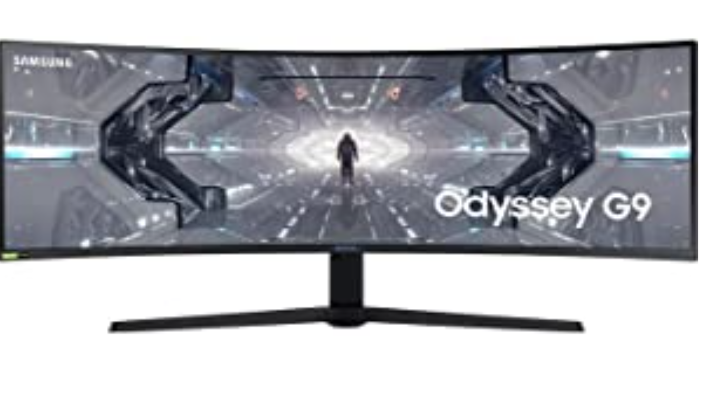 三星 Odyssey G9 49 英寸游戏显示器 QHD、QLED、240hz、1000R、G-SYNC - 1,298 加元（减 702 加元）