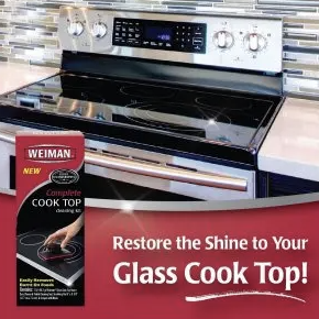 Weiman Complete 钢化玻璃清洁套件 厨房必备清洁神器 56.7g