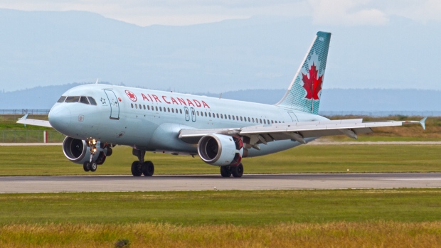 An Air Canada A320 had to do a 'go around' to avoid landing on a taxiway in San Francisco Friday night.