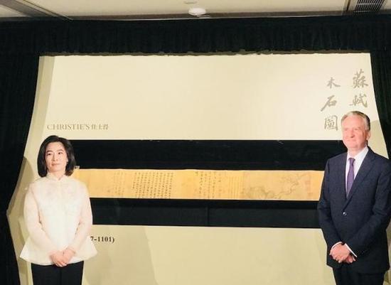 佳士得香港揭幕仪式现场。  艺术头条 图