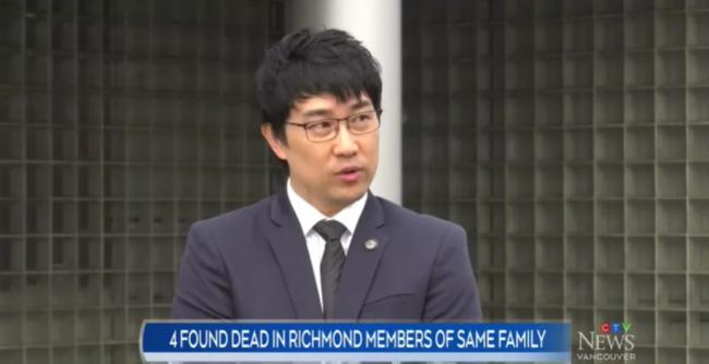 列治文枪击案死者为一家4人,疑为华人租客 列治文枪击案死者为一家4人,疑为华人租客