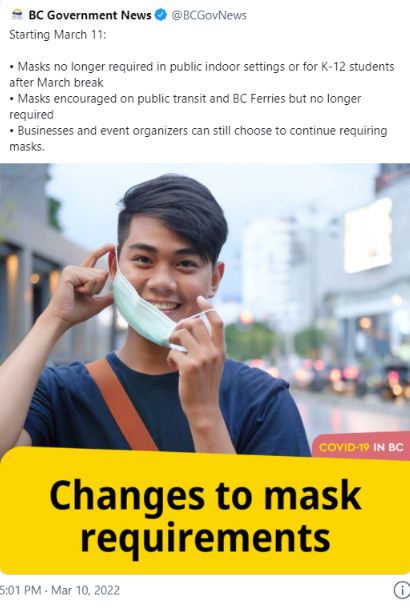 解封第1天BC急着摘口罩 华人担忧出门又被打 解封第1天BC急着摘口罩 华人担忧出门又被打