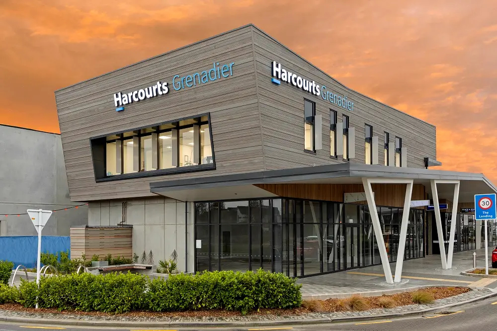 地产公司 Harcourts Wigram分行。