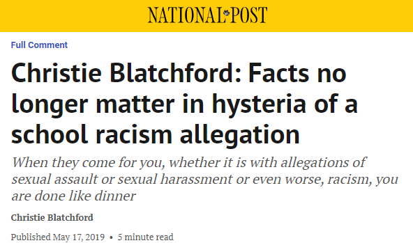 多伦多白人校长自杀！被诬告种族歧视不堪欺凌