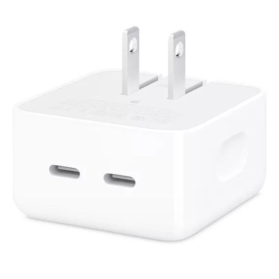 苹果官方去年推出了定价1690元的「35W 双 USB-C 埠小型电源转接器」，...