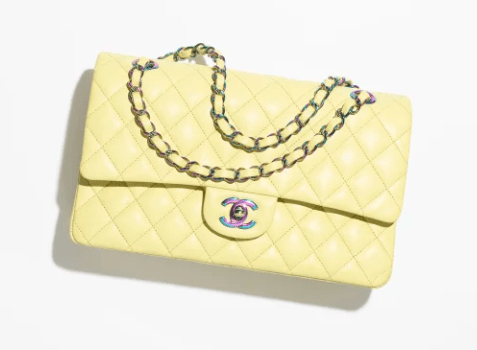 Chanel二手袋平均价值相对于新袋平32%。 Chanel二手袋平均价值相对于新袋平32%。