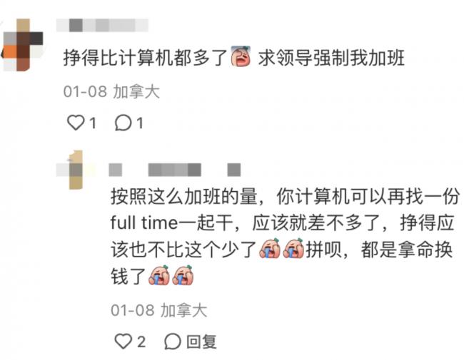 w！加拿大华人晒年薪&ldquo;干一年顶10年！