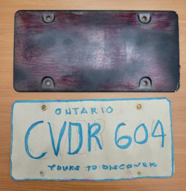 多伦多司机使用3D打印车牌被抓 看起来超逼真