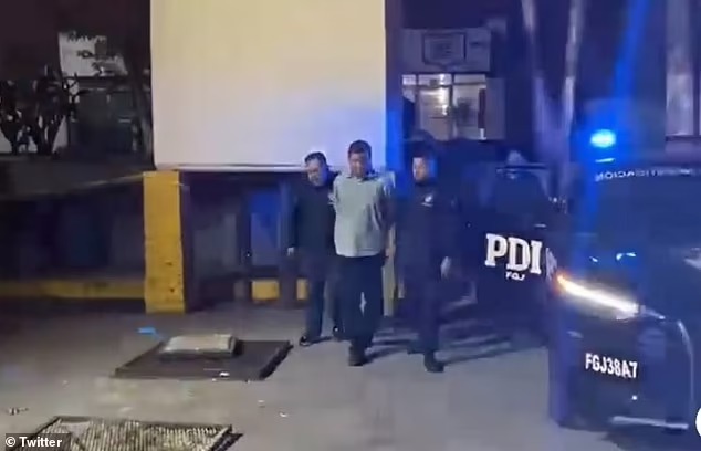 凶手科尔特斯已被捕。网图 凶手科尔特斯已被捕。网图