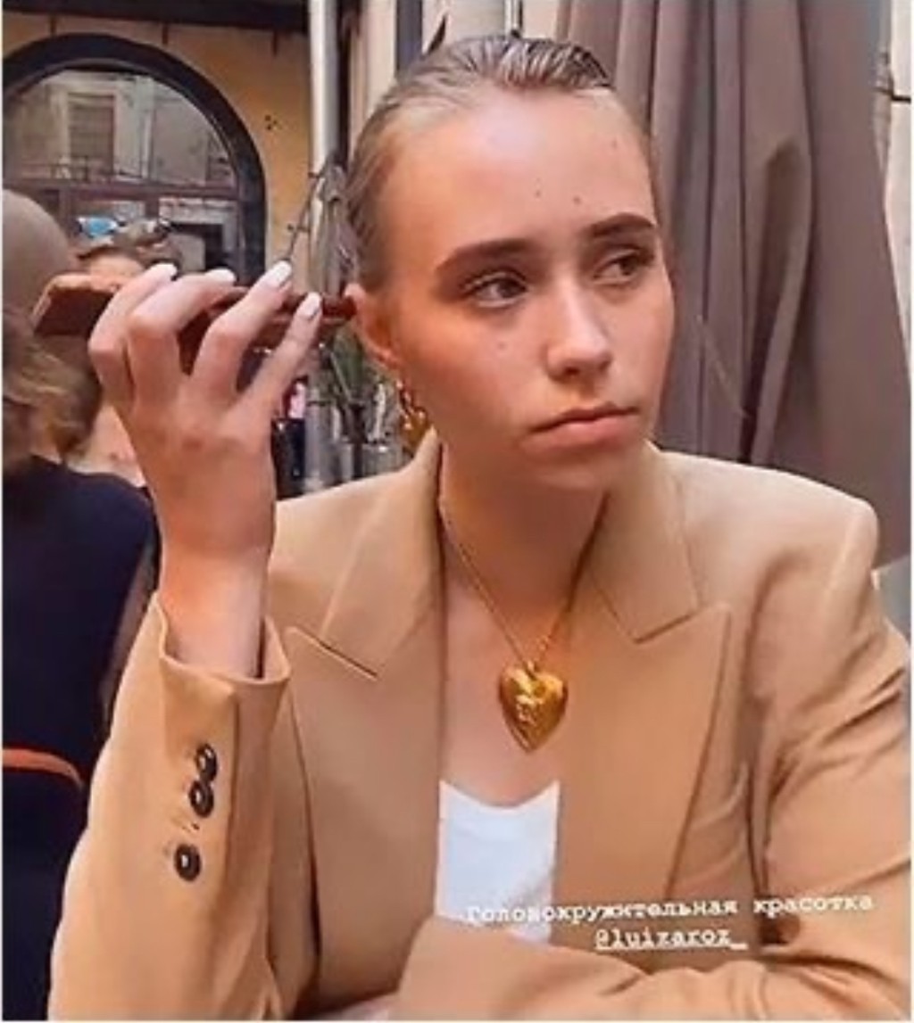 伊莉莎白被指样貌与普京极为相似。Instagram 伊莉莎白被指样貌与普京极为相似。Instagram