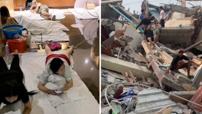 緬甸地震︱重慶少女直播賣珠寶被埋 「摸到手臂時已涼 图片