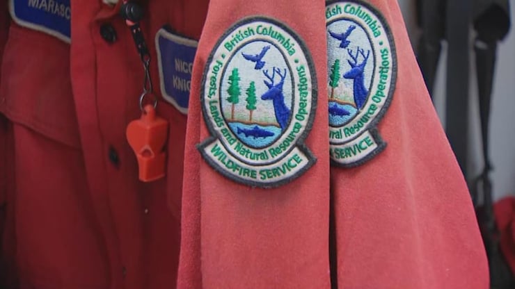 卑诗省野火组织(BC Wildfire)制服。