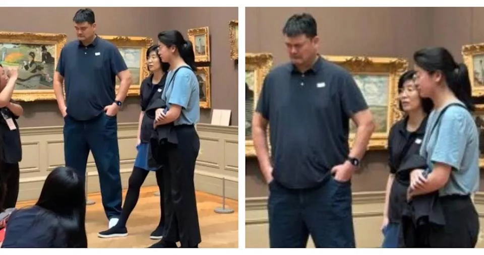 姚明一家现身纽约 爱女曝近照 全网惊呼：太夸张