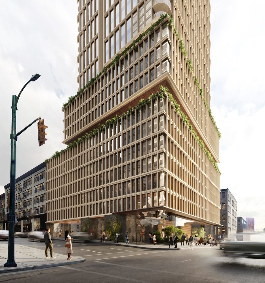 888-896 Cambie街万豪酒店概念图