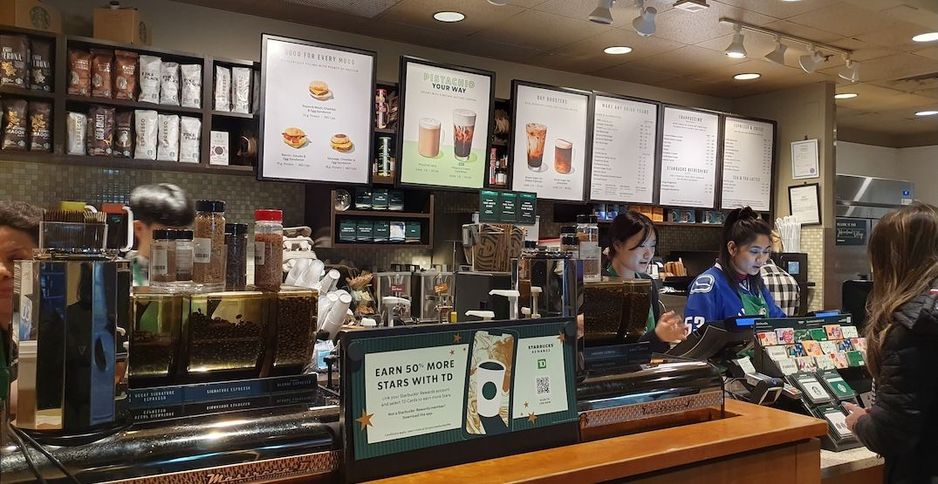 星巴克加拿大将于未来几个月削减约20%的菜单项目