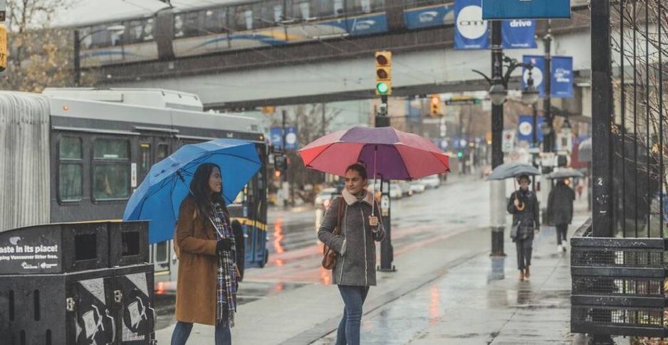 温哥华的雨