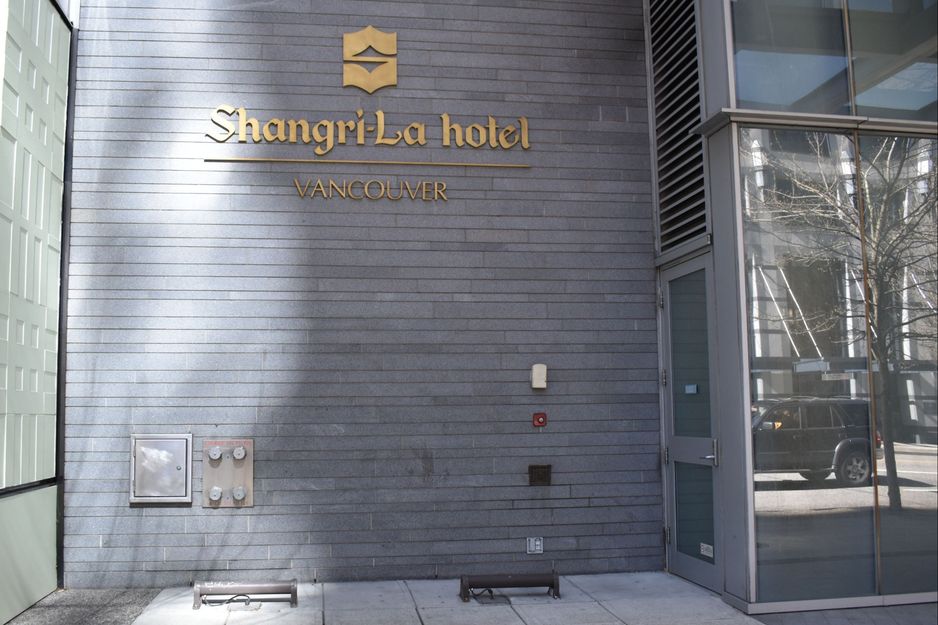 香格里拉酒店在温哥华市中心的落幕