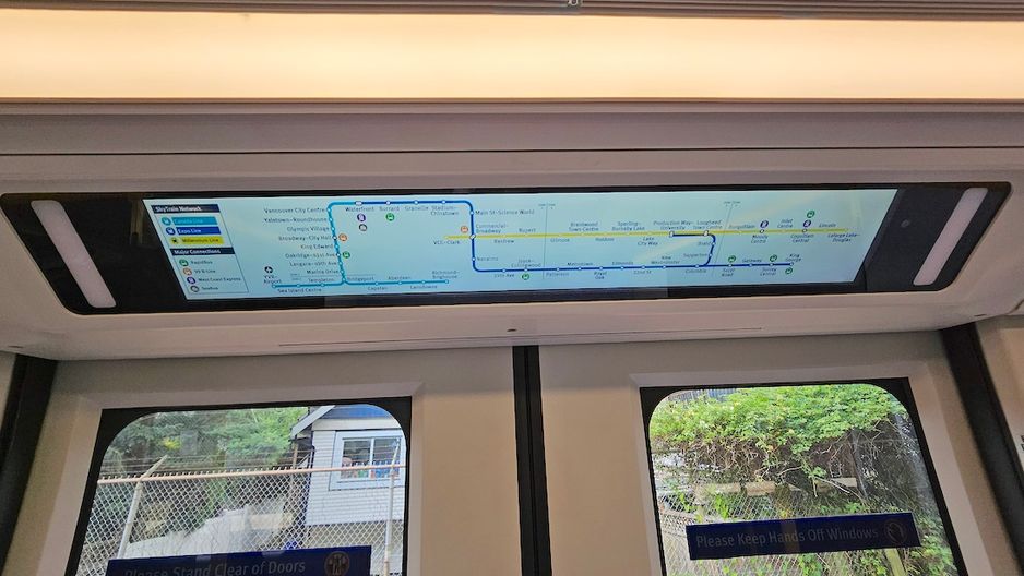 Mark V SkyTrain新列车2025年7月