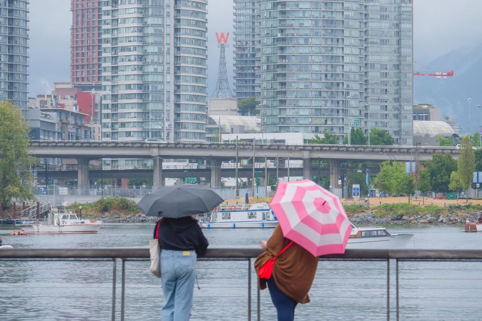 温哥华秋季提前到来,湿润天气即将来袭