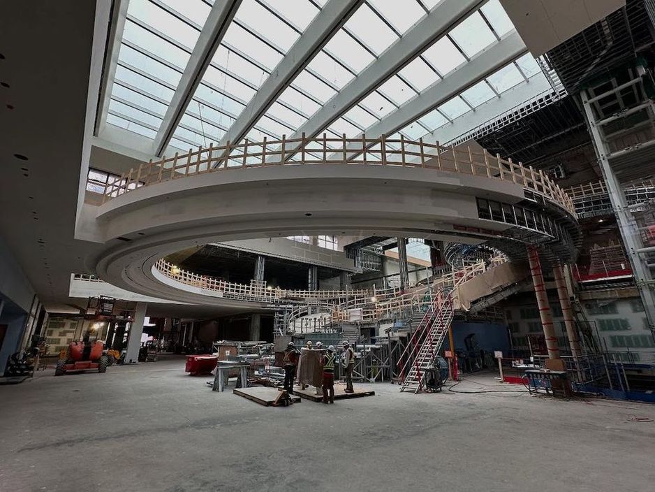 奥克里奇公园购物中心建设情况（2025年4月）