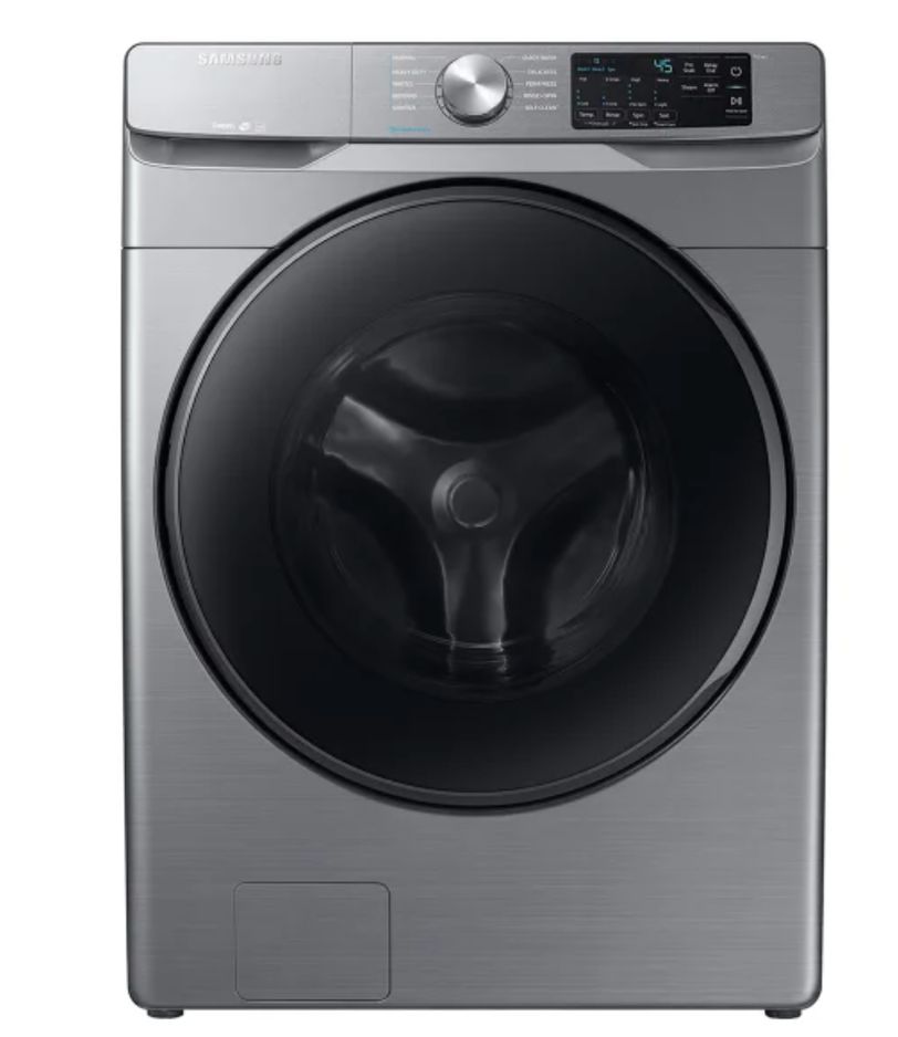 三星 5.2 立方英尺白金系列前置式洗衣机