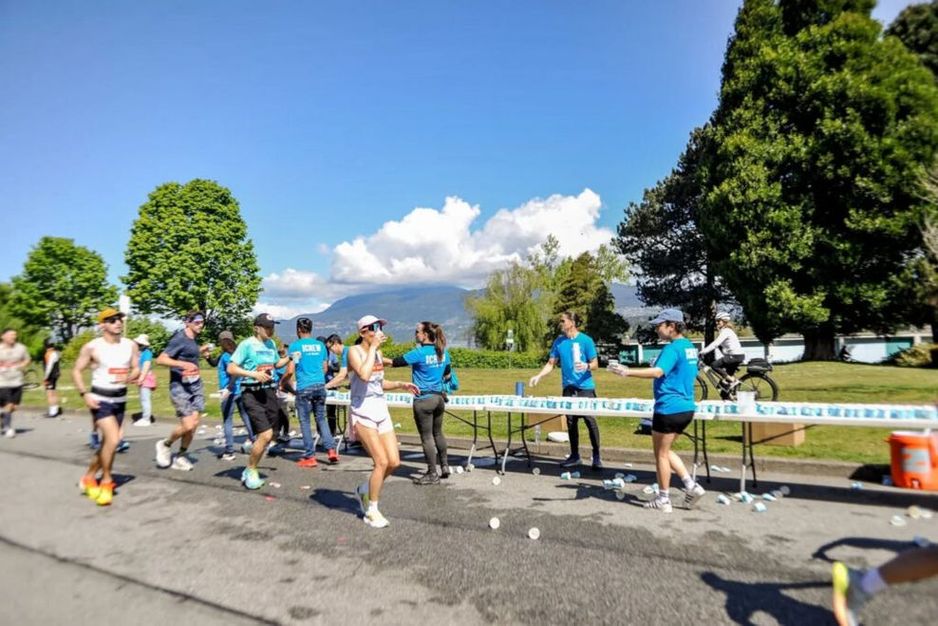 马拉松道路封闭
