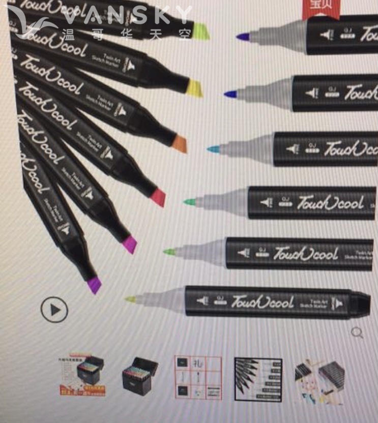 全新 268 色 touch cooler art 双头 马克笔 $125