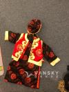 3-7岁男童中国风棉服2套 $20
