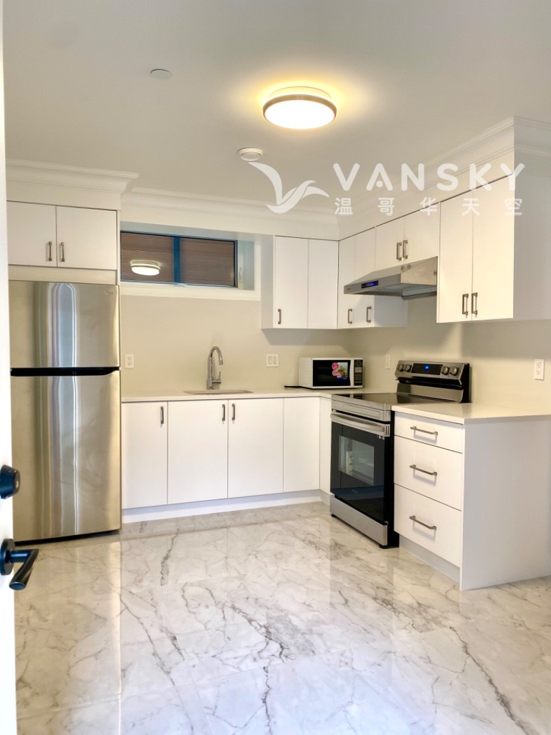 温西新屋首次出租近UBC一室一den半地下