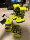 Ryobi One 18v 鑽頭螺絲槍套裝
