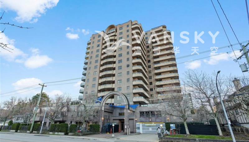 Richmond 市中心一室一厅高层公寓出租