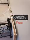 免費雙柜門挂衣柜/厨柜/table/和3大塊材料板 FREE
