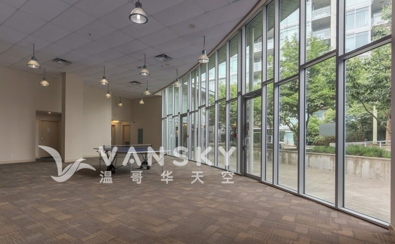 出租列治文3号路天车站附近高层公寓二房一厅