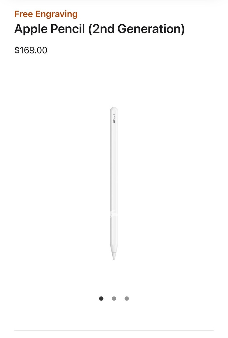 apple pencil 2代 99新