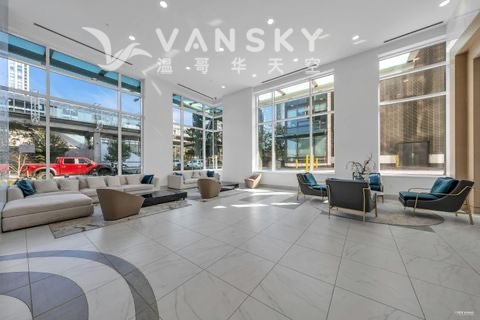 温哥华本拿比metro一室一厅高层公寓出租 