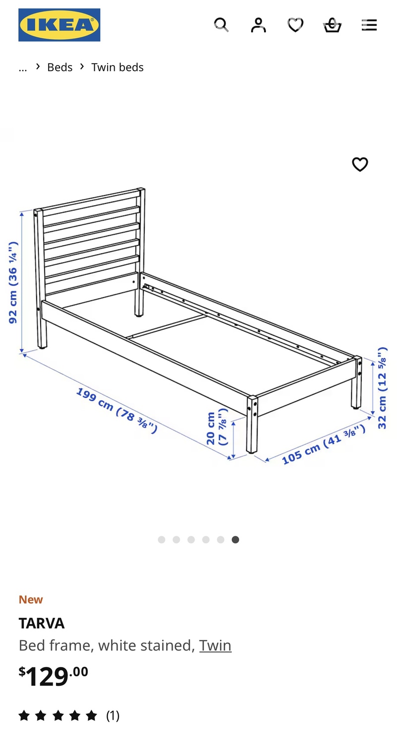九成新宜家餐桌椅，twin size床垫及床架