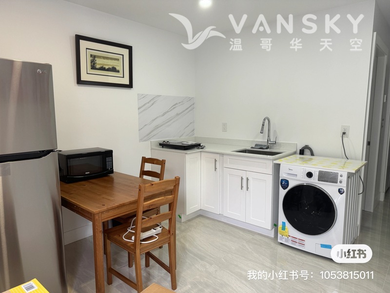 新房温东近Langara 一房一厅一卫出租