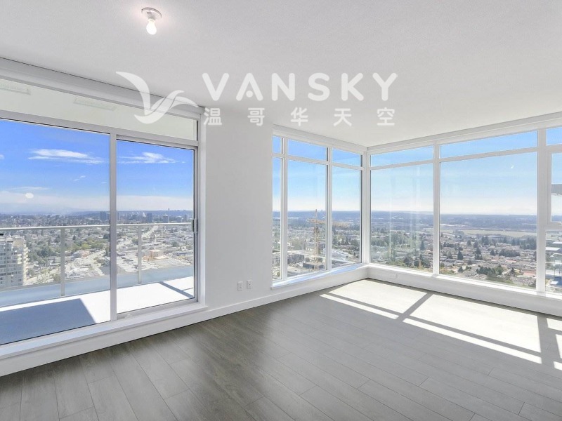 Metrotown 2厅2房1书房2卫公寓