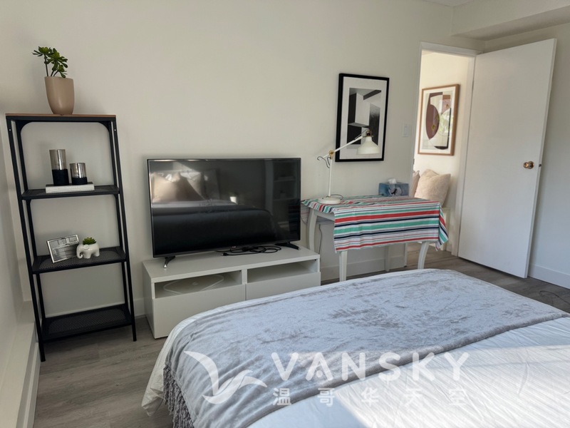 列治文 2房一卫 出租 独立出入