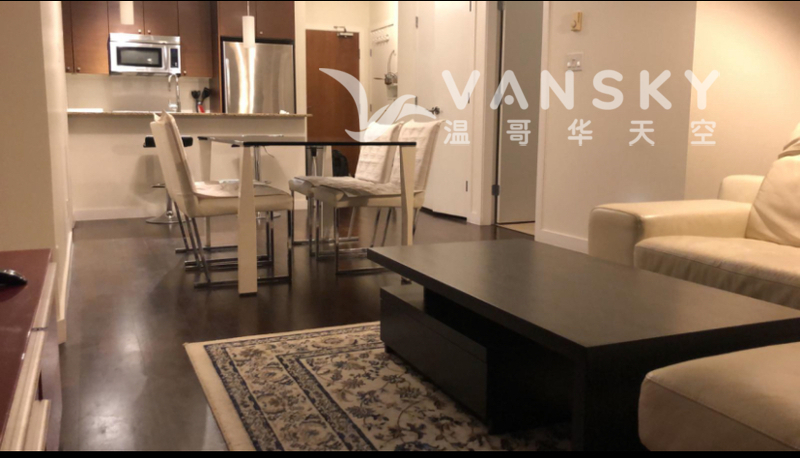 列治文Brighouse高质家具2主臥2衞陽台車位