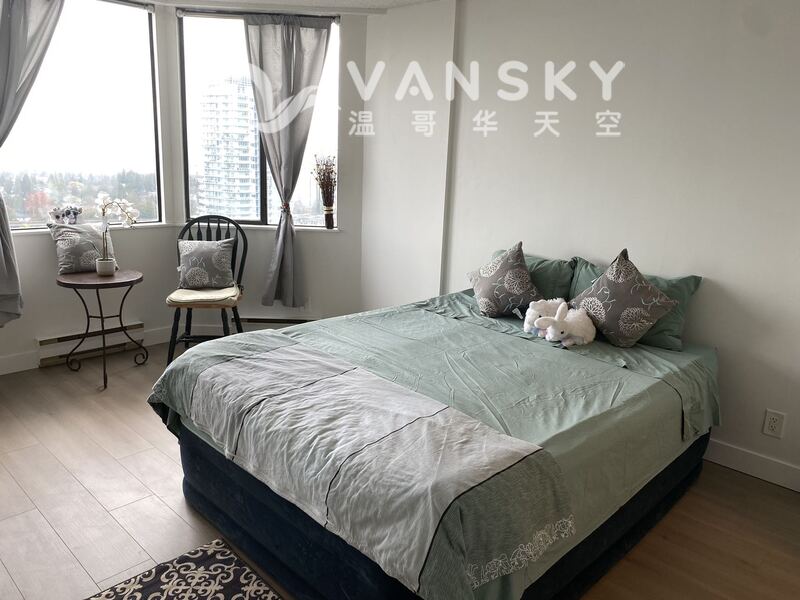 Metrotown 全新装修高层大主卧