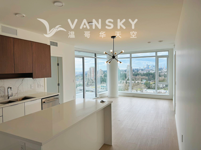 本拿比近Edmonds天车站 | 全新高层公寓2房2卫 高品质生活尽在Southgate City