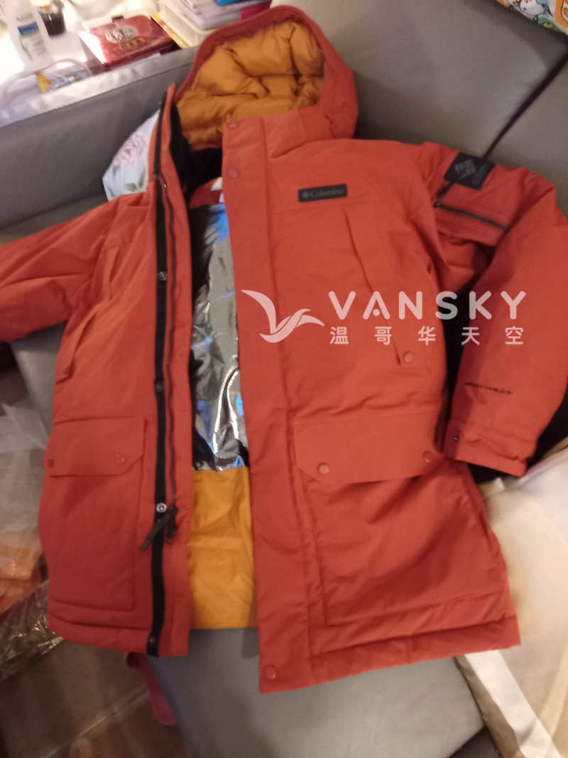 全新的Columbia 大碼羽絨